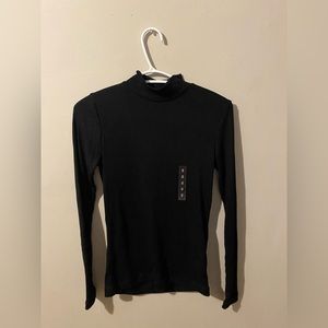 Black turtle neck